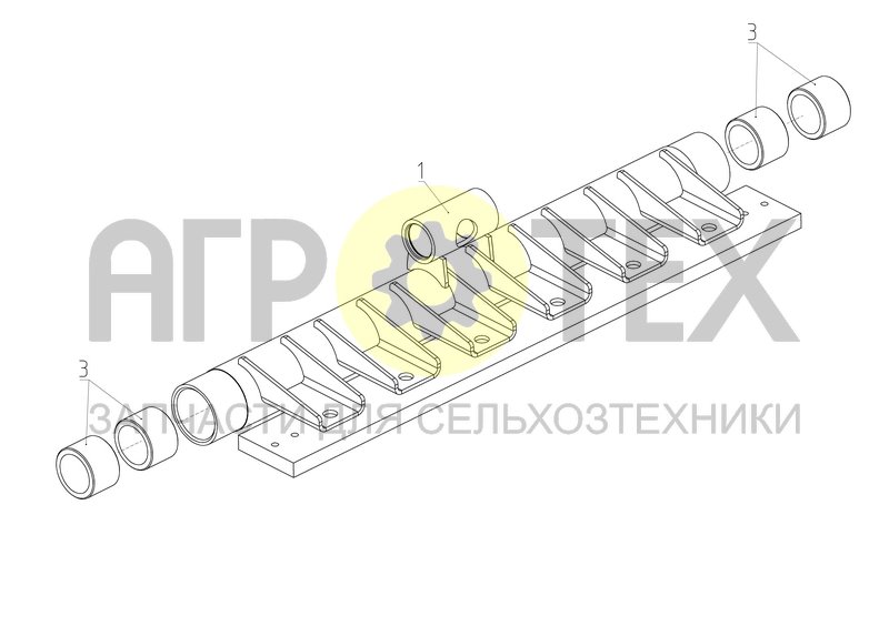 Чертеж Рычаг (РСМ-100.06.00.620Б)